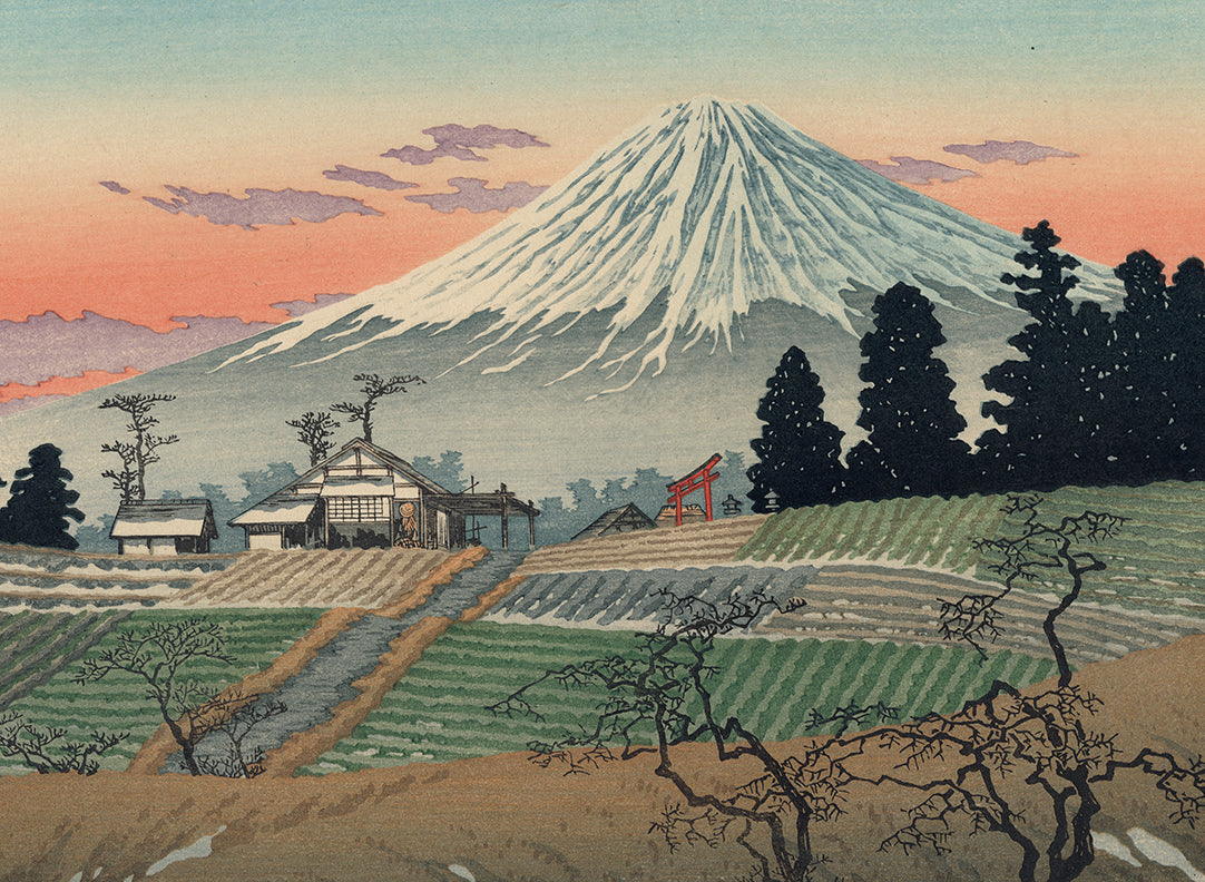 高橋松亭 弘明: 上出近くの富士 (売却済み) – Egenolf Gallery