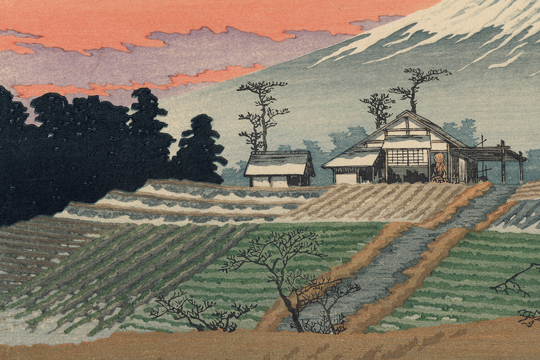 高橋松亭 弘明: 上出近くの富士 (売却済み) – Egenolf Gallery