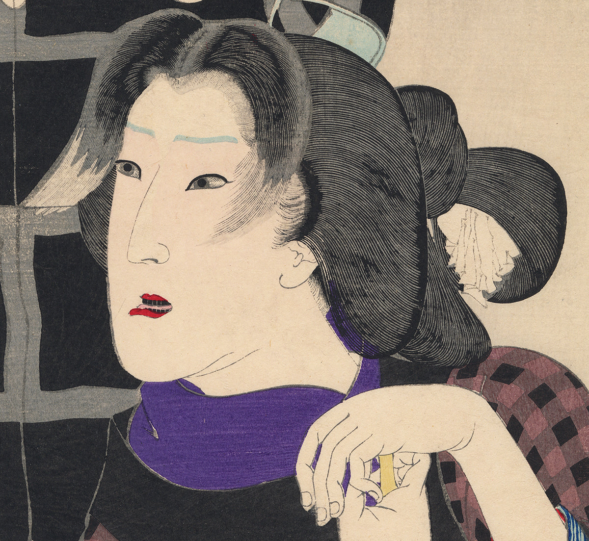Yoshitoshi 芳年: Looking Expectant: the Appearance of a Fireman's