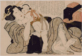 Hokusai: Lovemaking at the New Year (Sold)