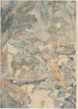 Kuniyoshi: Raiko Severing the Head of the Shuten-doji (Sold)