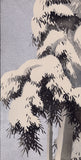 Lilian May Miller: Morning Snow on Bamboo, Japan