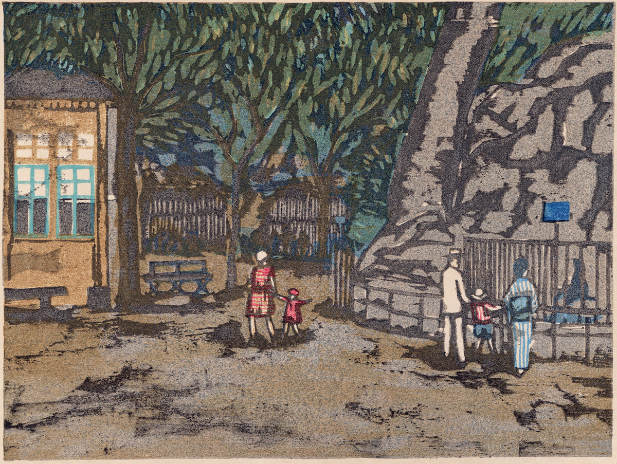 恩地孝四郎 木版画 拭髪昭和5年（1930)木蘭社発行戦前作品は極めて少なく貴重 ONC012Scopy_1200x1200.jpg?v=