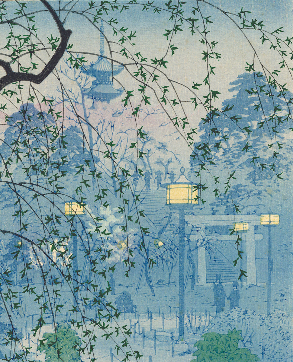笠松紫浪紫浪：上野公園と不忍池（販売済み） – Egenolf Gallery