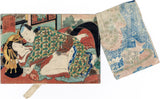Utagawa School: Movable Paper Doll Shunga scene “Shikake bunko” 仕掛文庫 (Reserved)
