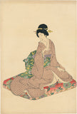 Chikanobu: Ikebana (Flower Arranging Lesson)