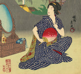 Chikanobu: Hot Spring (Onsen温泉) Daydreams by Magic Lantern (Reserved)