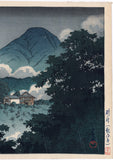 Hasui 巴水 : Kankai Temple, Beppu (Beppu Kankaiji) First Edition