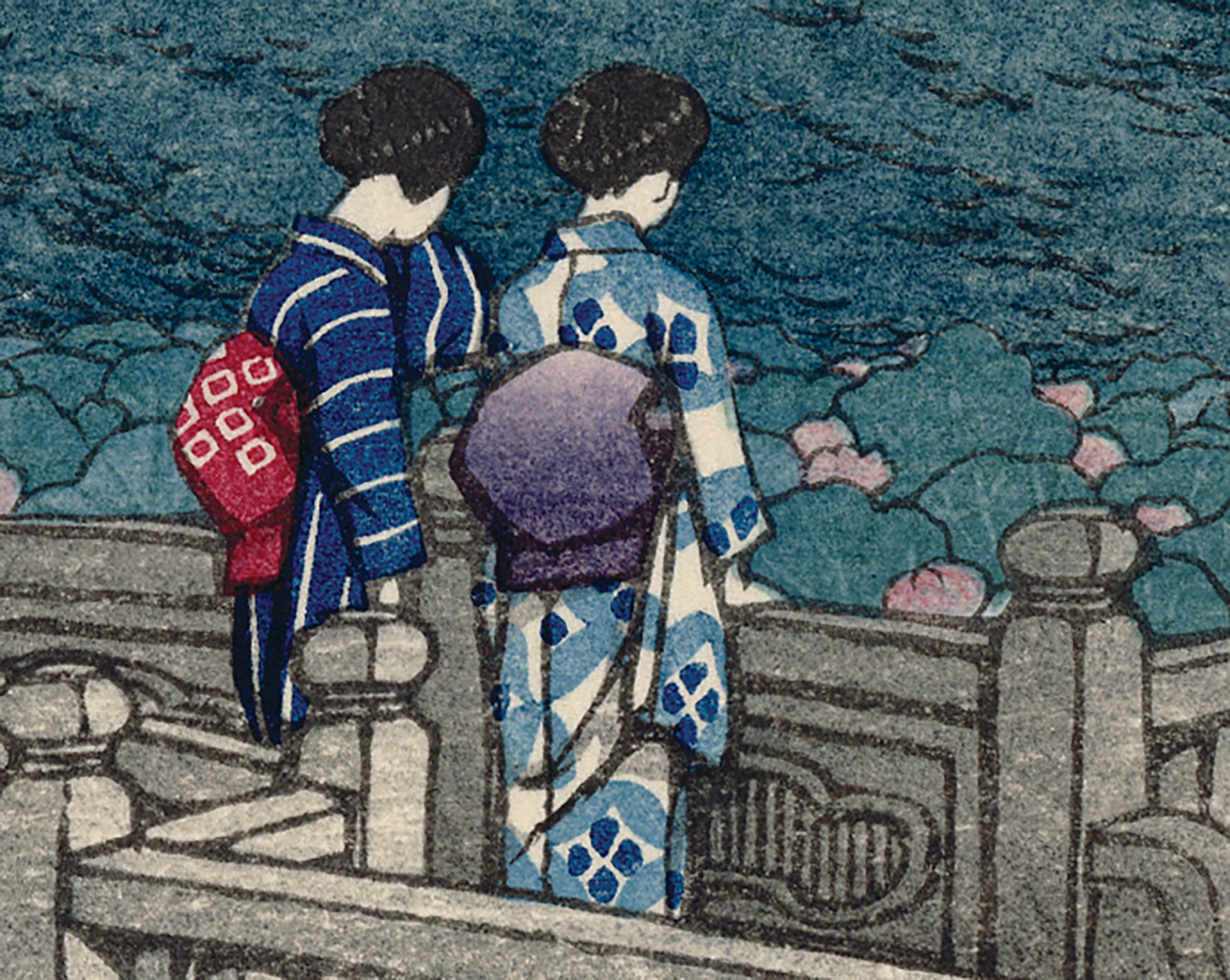 蓮水巴水：弁天池、芝弁天池（販売済み） – Egenolf Gallery Japanese