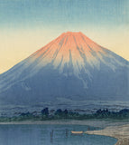 Hasui 巴水: 山中湖の暁