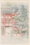Hasui 巴水 : Nara Kasuga Shrine 奈良春日大社 (First Edition)