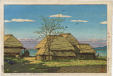 Hasui 巴水: 桃浦, 茨城県