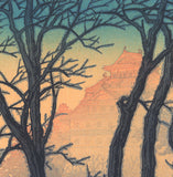 Hasui：岡山城の朝 記念版（販売済み）