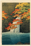 Hasui 巴水: Senju Waterfall, Akame 赤目千手滝 (First Edition) (SOLD)