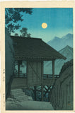 Hasui 巴水: The Yama Temple, Yamagata 山寺 (Reserved)
