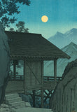 Hasui 巴水: The Yama Temple, Yamagata 山寺 (Reserved)