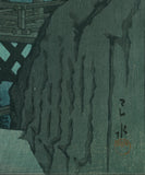 Hasui 巴水: The Yama Temple, Yamagata 山寺 (Reserved)