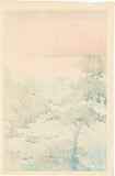 Hasui 巴水: Distant Clouds Over the Sea (Kaijo un’en) (First Edition)