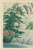 Hasui 巴水: 日光の湯滝
