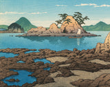 Hasui 巴水: 伊予梅津寺の浜