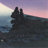 Takahashi Hiroaki (Shotei) 高橋松亭 弘明: Mount Fuji from Mizukubo 水久保