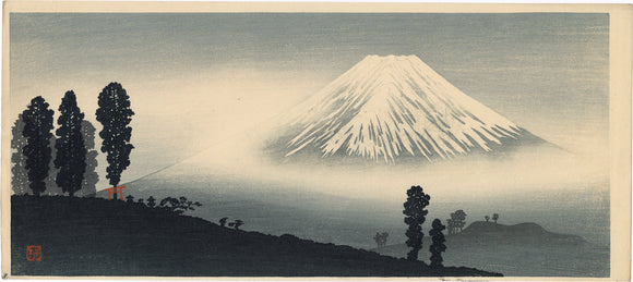 Takahashi Hiroaki (Shotei) 高橋松亭 弘明: Mount Fuji  富士山 (SOLD)