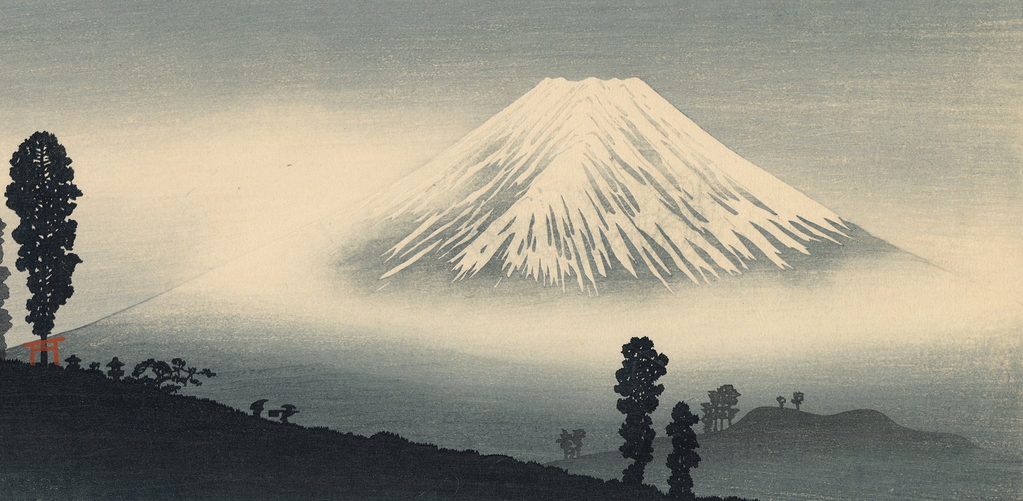 Takahashi Hiroaki (Shotei) 高橋松亭 弘明: Mount Fuji 富士山 (SOLD