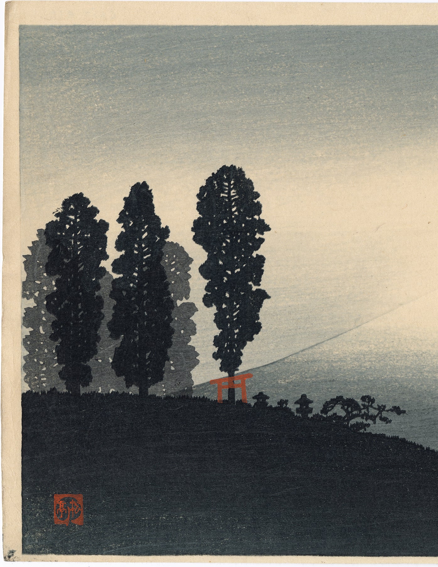 高橋宏明 (昇亭) 高橋松亭 弘明:Mount Fuji (SOLD) – Egenolf Gallery Japanese Prints