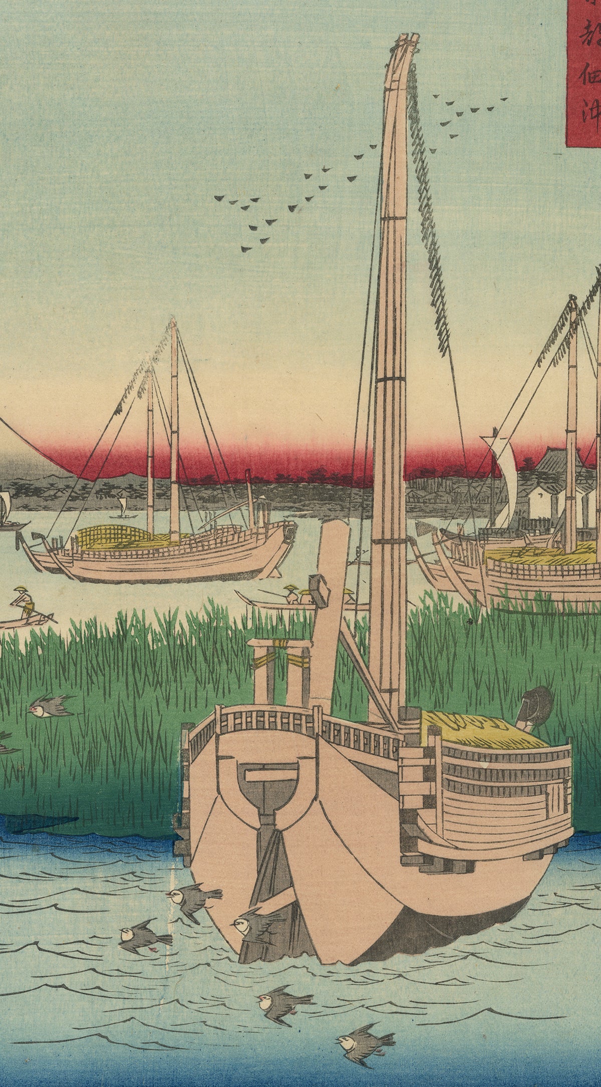 真作田能村直入福恵比須画賛ふぐ図河豚鰒掛軸☆宝船☆AE127