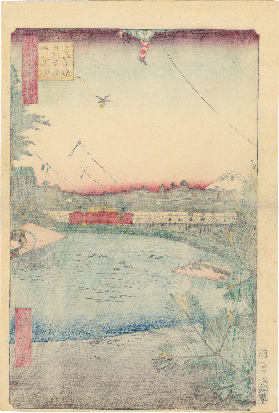 広重: 山下町 日比谷 外さくら田 (売り切れ) – Egenolf Gallery