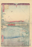 Hiroshige 広重: Hibiya and Soto-Sakurada from Yamashita-chô 山下町 日比谷 外さくら田