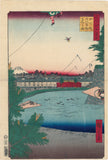 Hiroshige 広重: Hibiya and Soto-Sakurada from Yamashita-chô 山下町 日比谷 外さくら田