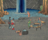 Hiroshige 広重: 不動の滝, 王子 (SOLD)