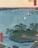 Hiroshige 広重: Susaki in Shinagawa 品川 すさき