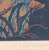 Hiroshima Shintaro: Sunset (Model T and Landscape) (SOLD)