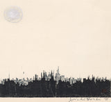 Joichi Hoshi: Scene (C)--Silver Moon Above a City
