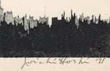 Joichi Hoshi: Scene (C)--Silver Moon Above a City