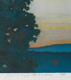 星 洋一：大杉の木（朝）