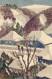 Oda Hironobu: Hodogaya in Snow (SOLD)