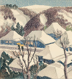 Oda Hironobu 宏延: Hodogaya in Snow 程ヶ谷の雪 (Reserved)