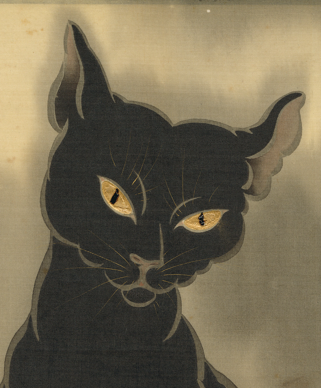 華紅：黒猫 – Egenolf Gallery Japanese Prints