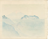 Yamagishi Kazue: View of Mount Fuji from Seven-Ri Beach 七里ヶ浜 (RESERVED)