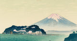 Yamagishi Kazue: View of Mount Fuji from Seven-Ri Beach 七里ヶ浜 (RESERVED)