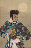 Kotondo: Painting on Silk of Actor as the Pirate Kezori Kuemon