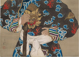 Kotondo: Painting on Silk of Actor as the Pirate Kezori Kuemon