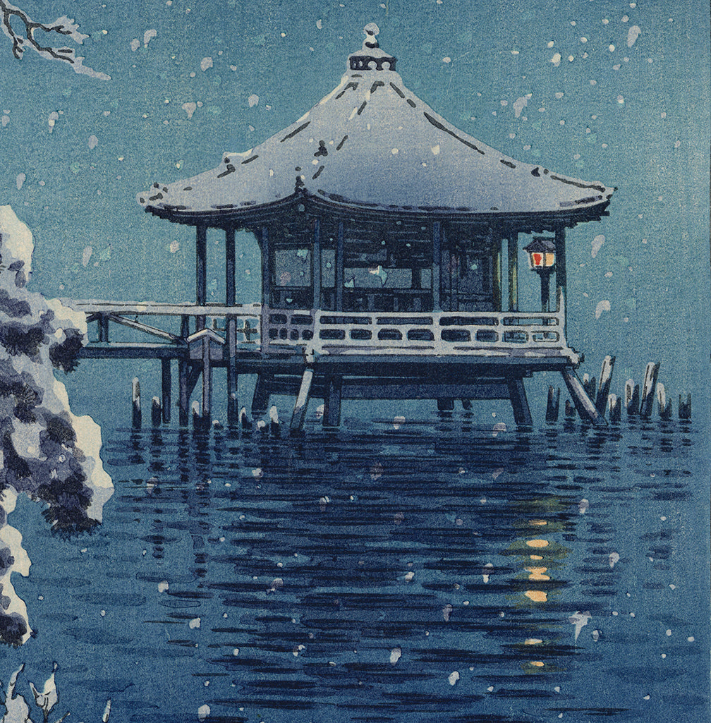 恋津：堅田浮毛堂の雪 雪の堅田浮見堂 (初版) (SOLD) – Egenolf
