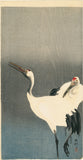 Koson 古邨：二羽の丹頂