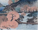 Kunisada: Maple Viewing in Autumn (Momijigari no zu - 紅葉かりノ図)