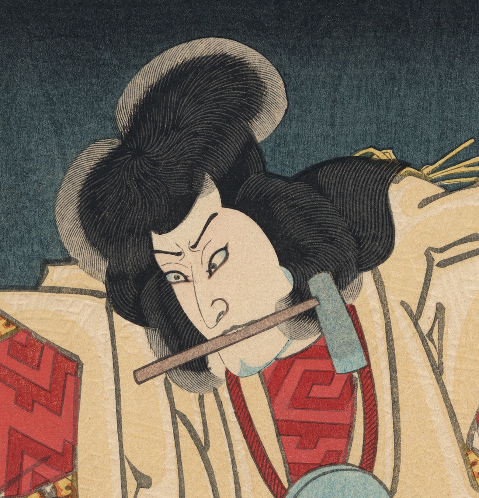 国貞：難解な牛魔術 – Egenolf Gallery Japanese Prints