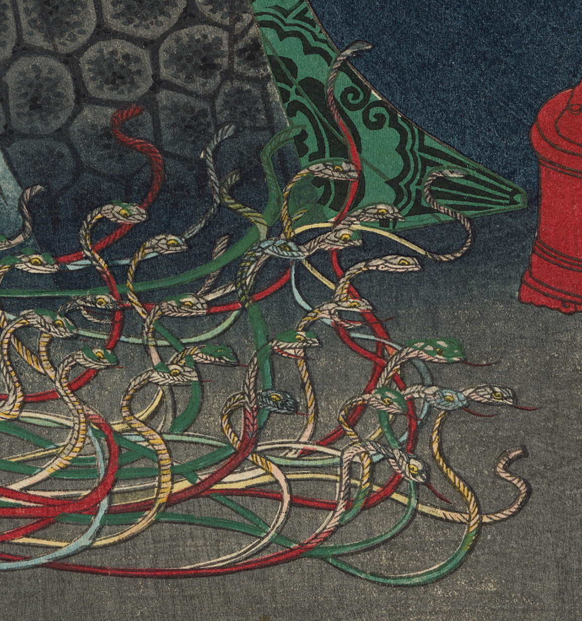 Kunisada:悪役オロチマルと魔法の蛇 – Egenolf Gallery Kunisada:悪役オロチマルと魔法の蛇 – Egenolf Gallery